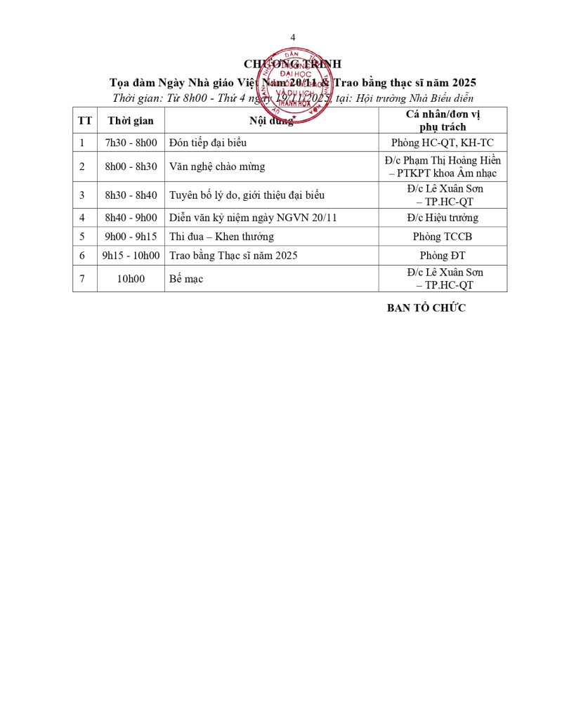 Kế hoạch tổ chức Tọa đ&agrave;m 43 năm Ng&agrave;y NGVN 20.11 & Trao bằng thạc sĩ năm 2025 (1)_page-0004.jpg