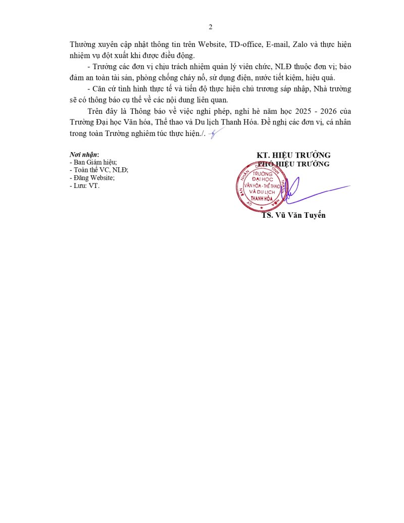 TH&Ocirc;NG B&Aacute;O nghỉ ph&eacute;p, nghỉ h&egrave; năm học 2025-2026 (1)_page-0002.jpg